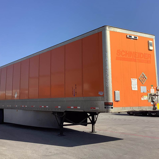 Explore dry van and specialty trailers specials promo